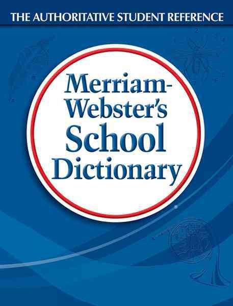 Merriam Webster 80 School Dictionary, Grades 9-11, Hardcover, 1,280 Pages (MER80) cover