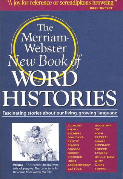 The Merriam-Webster New Book of Word Histories cover