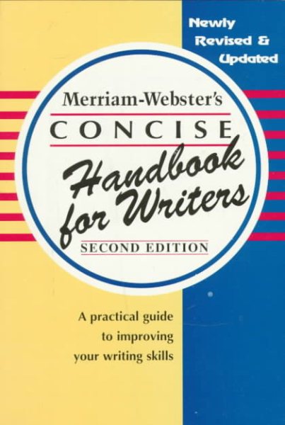 Merriam-Webster's Concise Handbook for Writers cover