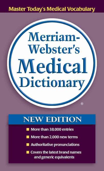 Merriam-webster's Medical Dictionary cover
