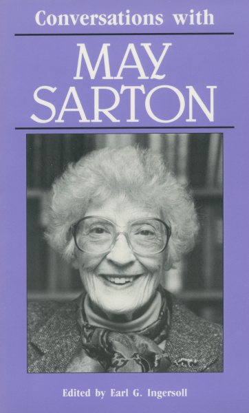 Conversations with May Sarton (Literary Conversations Series) cover