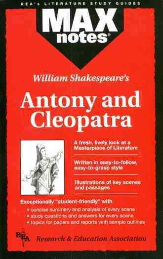 Antony and Cleopatra (MAXNotes Literature Guides) cover