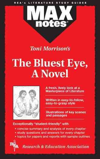 Bluest Eye, The,  A Novel (MAXNotes Literature Guides) cover