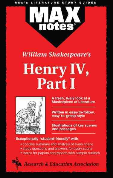 Henry IV, Part I (MAXNotes Literature Guides) cover