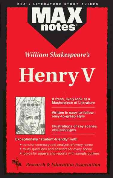 Henry V (MAXNotes Literature Guides) cover