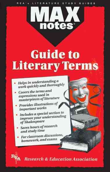 Guide to Literary Terms, The  (MAXNotes Literature Guides) cover