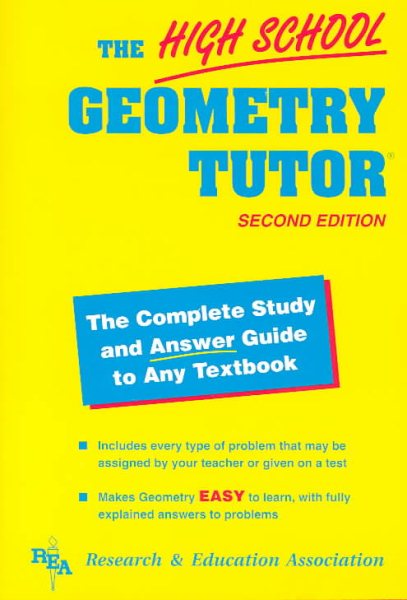 The High School Tutor: Geometry cover