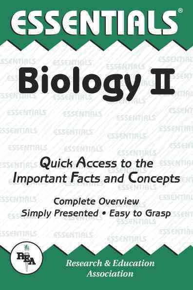 Biology II Essentials (Essentials Study Guides) (v. 2) cover