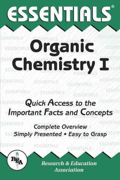Organic Chemistry I Essentials (Essentials Study Guides) cover