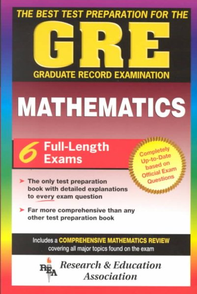 GRE Mathematics (GRE Test Preparation) cover