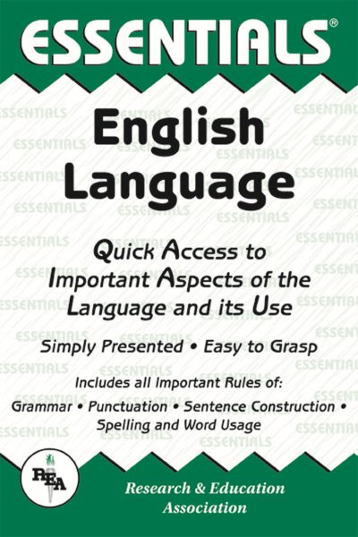 English Language Essentials (Essentials Study Guides)