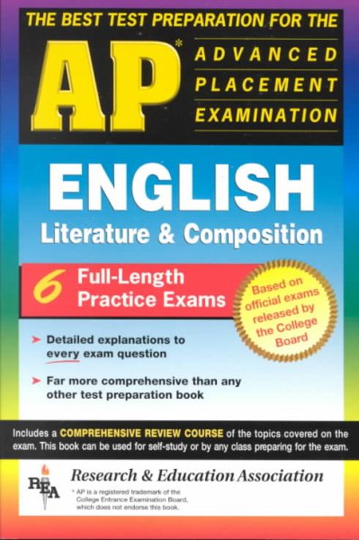 AP English Literature & Composition (REA) - The Best Test Prep for the AP Exam (Advanced Placement (AP) Test Preparation) cover