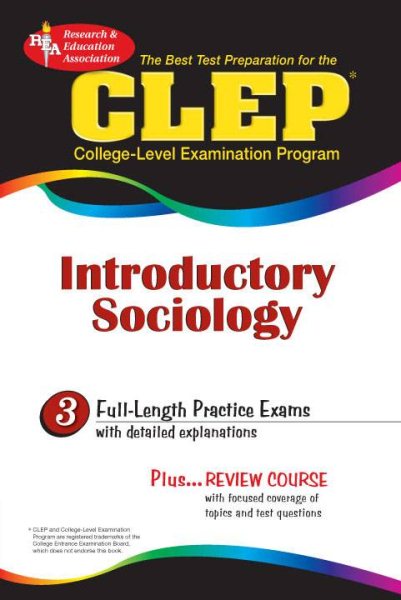 CLEP Introductory Sociology (CLEP Test Preparation) cover
