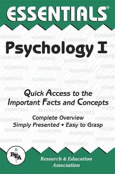 Psychology I Essentials (Essentials Study Guides) cover