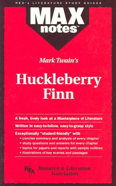 Huckleberry Finn (MAXNotes Literature Guides) cover
