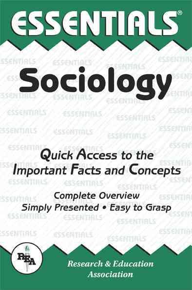 Sociology Essentials (Essentials Study Guides) cover