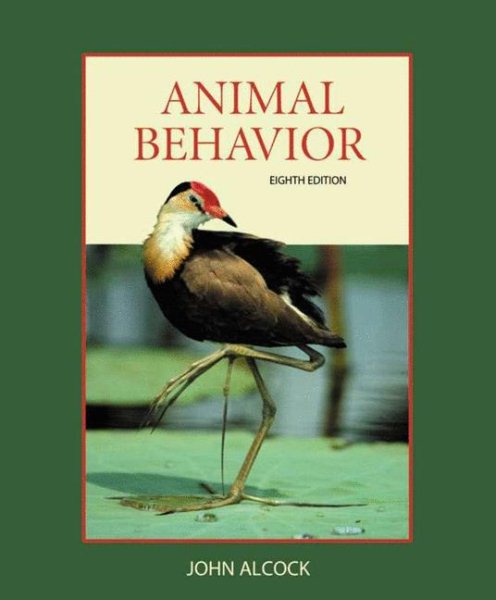 Animal Behavior: An Evolutionary Approach, 8th Edition cover