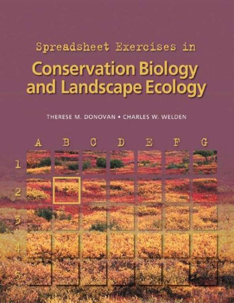 Conservation Biology and Landscape Ecology: Spreadsheet Exercises cover