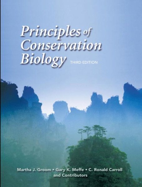 Principles of Conservation Biology, Third Edition cover