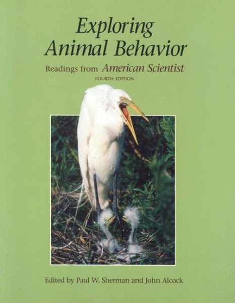 Exploring Animal Behavior: Readings from American Scientist, Fourth Edition cover