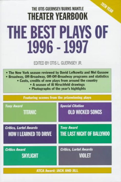 The Best Plays of 1996-1997 cover