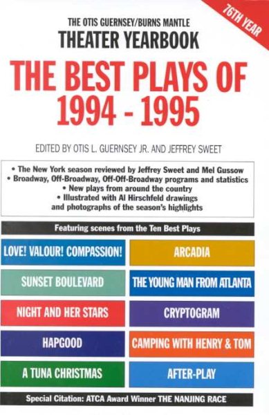 The Best Plays of 1994-1995: The Otis Guernsey/Burns Mantle Theater Yearbook cover