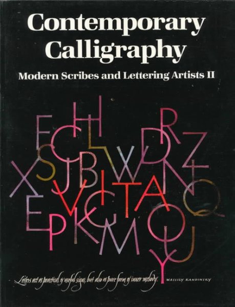 Contemporary Calligraphy: Modern Scribes and Lettering Artists II (Modern scribes & lettering artists) cover