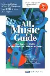 All Music Guide: The Experts' Guide to the Best CD's, Albums & Tapes (All Music Guide Series) cover
