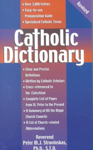 Catholic Dictionary cover