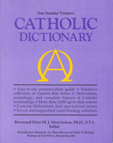 Our Sunday Visitor's Catholic Dictionary cover