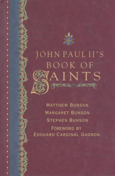 John Paul II's Book of Saints cover