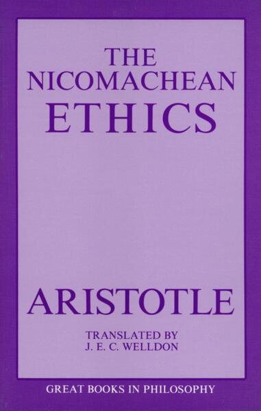 The Nicomachean Ethics (Great Books in Philosophy) cover