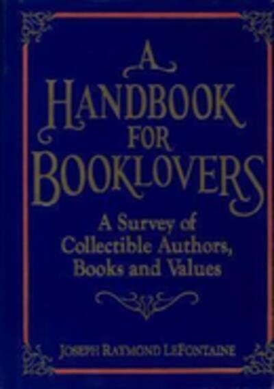A Handbook for Booklovers cover