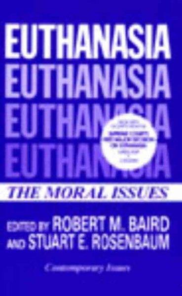 Euthanasia (Contemporary Issues in Philosophy) cover