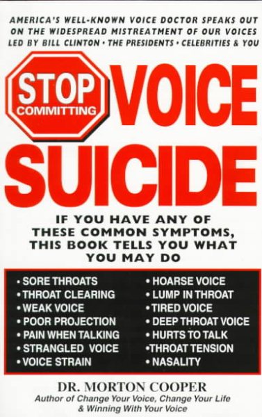 Stop Committing Voice Suicide cover