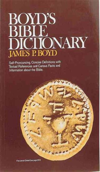 Boyd's Bible Dictionary cover