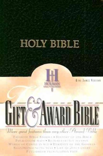 KJV Gift & Award Bible, Black Imitation Leather cover