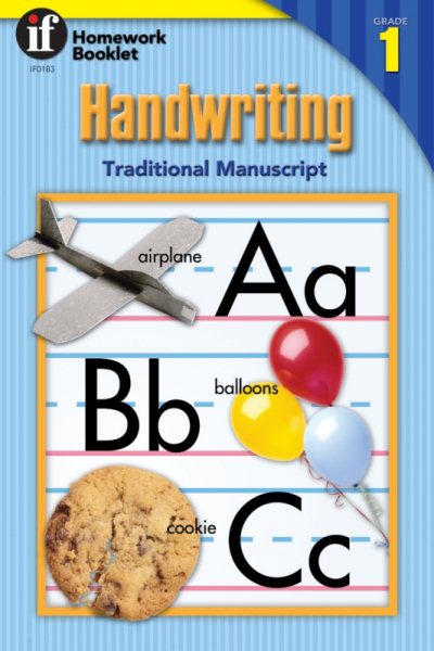 Handwriting Traditional Manuscript Homework Booklet (Homework Booklets)