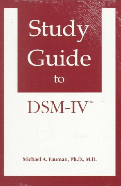 Study Guide to Dsm-IV