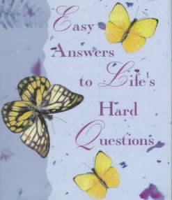 Easy Answers to Life's Hard Questions (Mini Book) cover