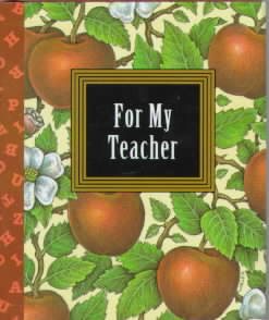 For My Teacher/Book and 24K Gold-Plated Charm cover