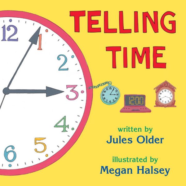 Telling Time: How to Tell Time on Digital and Analog Clocks cover