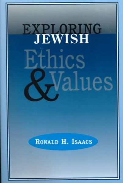 Exploring Jewish Ethics and Values cover