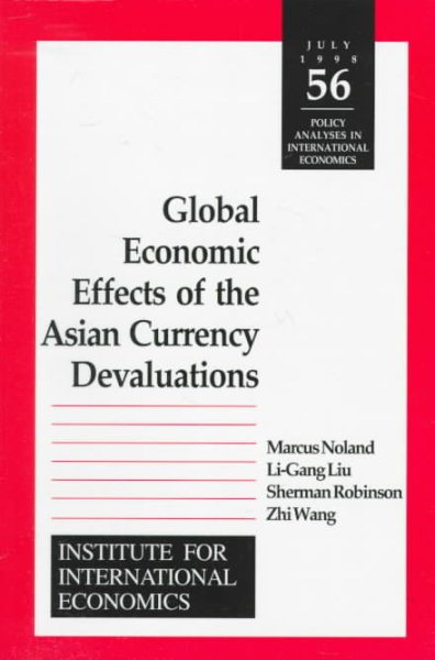 Global Economic Effects of the Asian Currency Devaluations (Policy Analyses in International Economics) cover