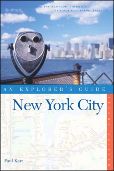 Explorer's Guide New York City (Explorer's Complete) cover