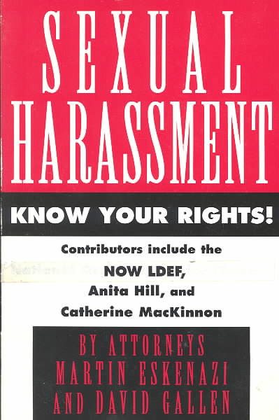 Sexual Harassment: Know Your Rights cover