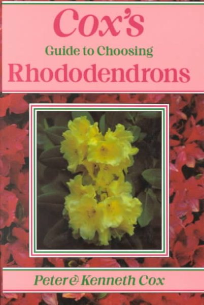 Cox's Guide to Choosing Rhododendrons cover