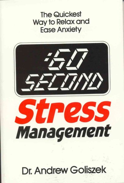 60 Stress Management: The Quickest Way to Relax and Ease Anxiety cover