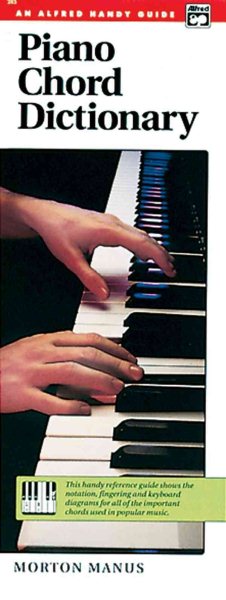 Piano Chord Dictionary: Handy Guide cover