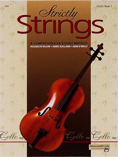 Strictly Strings, Book 1: Cello cover